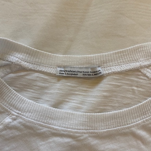 Zara white long sleeve - Picture 2 of 2
